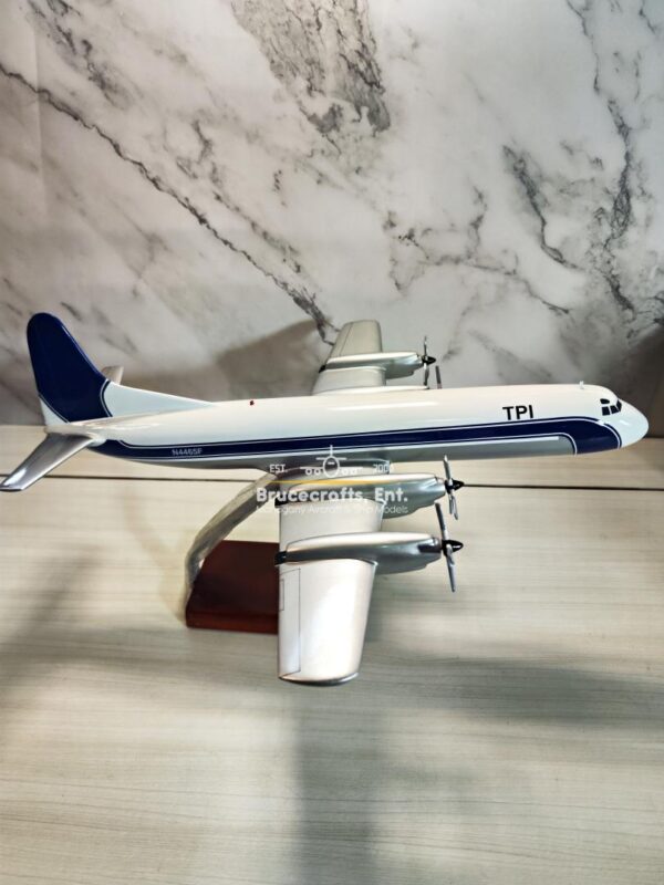 Model of Lockheed Model 10 Electra with detailed craftsmanship.